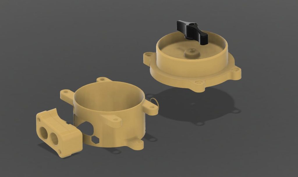 3D печать судового выключателя Т5-М